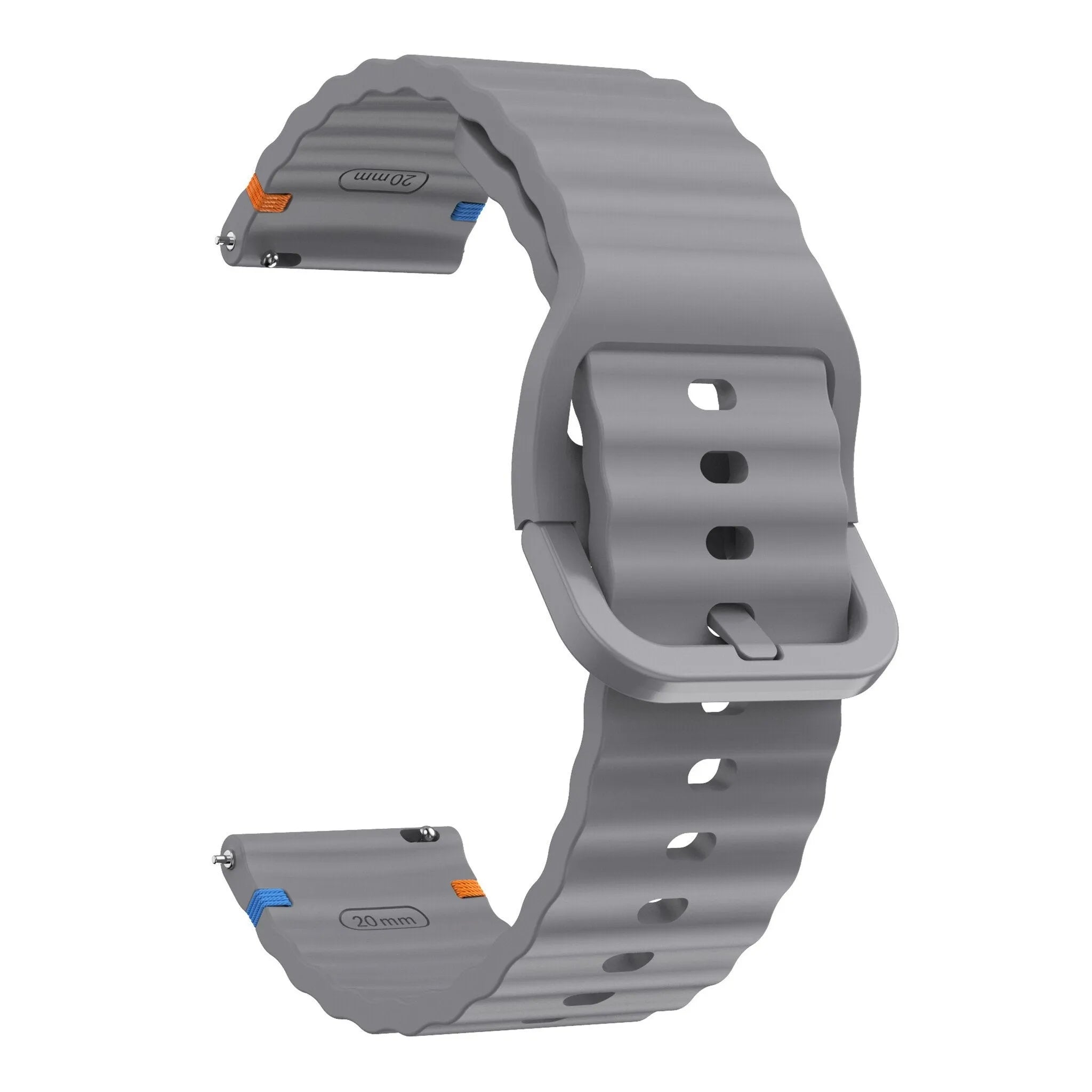 Polar Vantage M Wave Silicone Bracelet (Dark Gray)