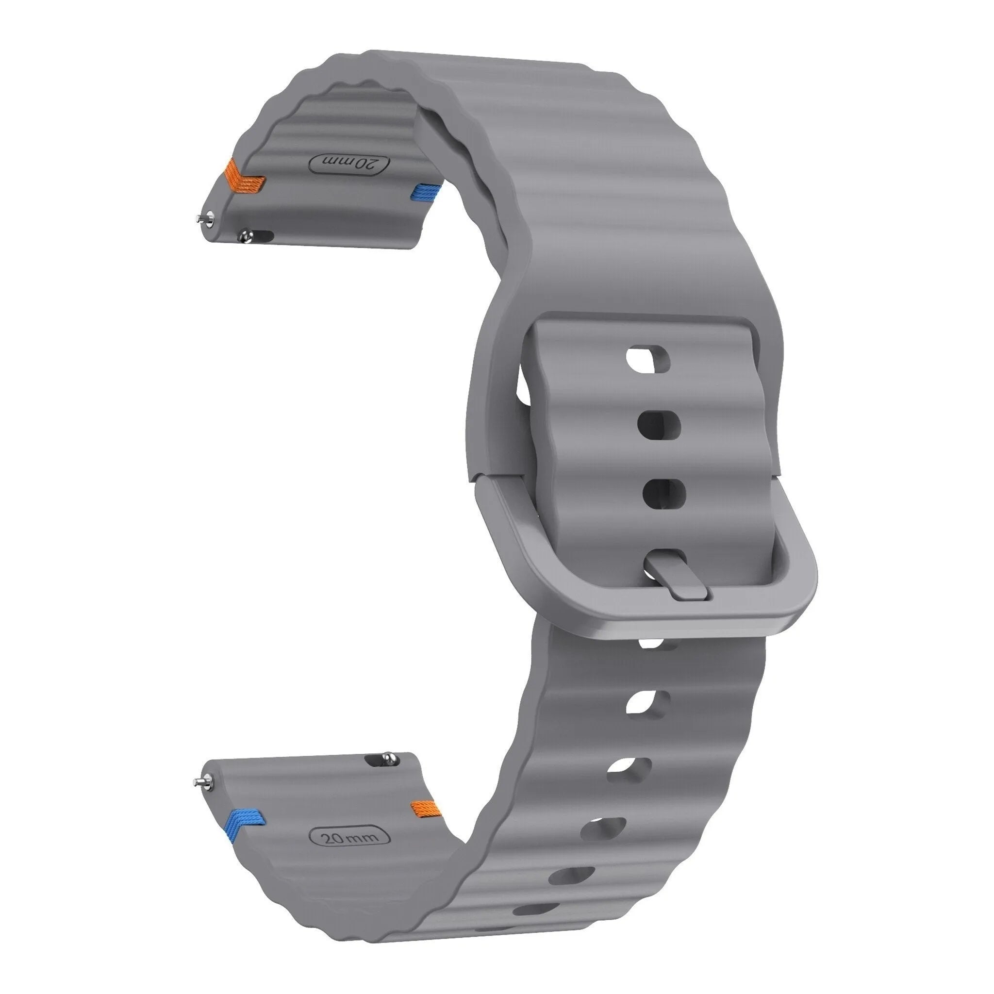 Suunto 9 Peak Pro Wave Silicone Strap (Dark Grey)
