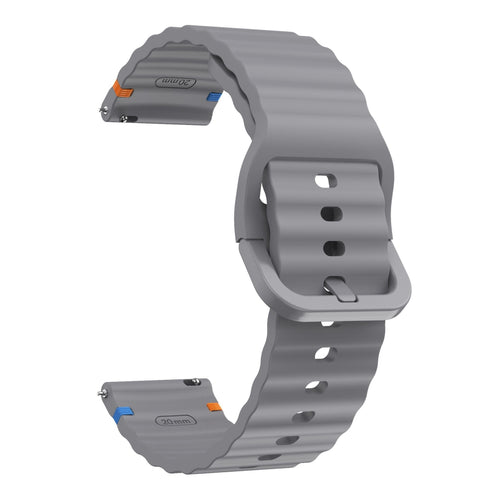 Suunto Vertical Wave Silicone Strap (Dark Grey)