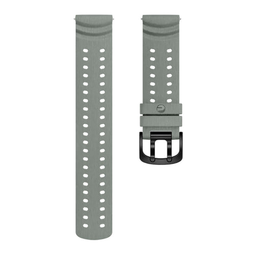 Polar Grit X2 Pro Silicone Grain Strap (Dark Grey)