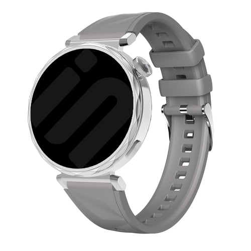 Huawei Watch 5 - 42mm Premium Silicone Strap (Dark Grey)