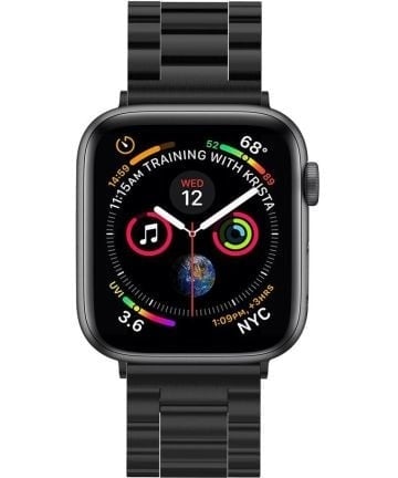 Spigen Apple Watch Modern Fit Stainless Steel Strap (Black)