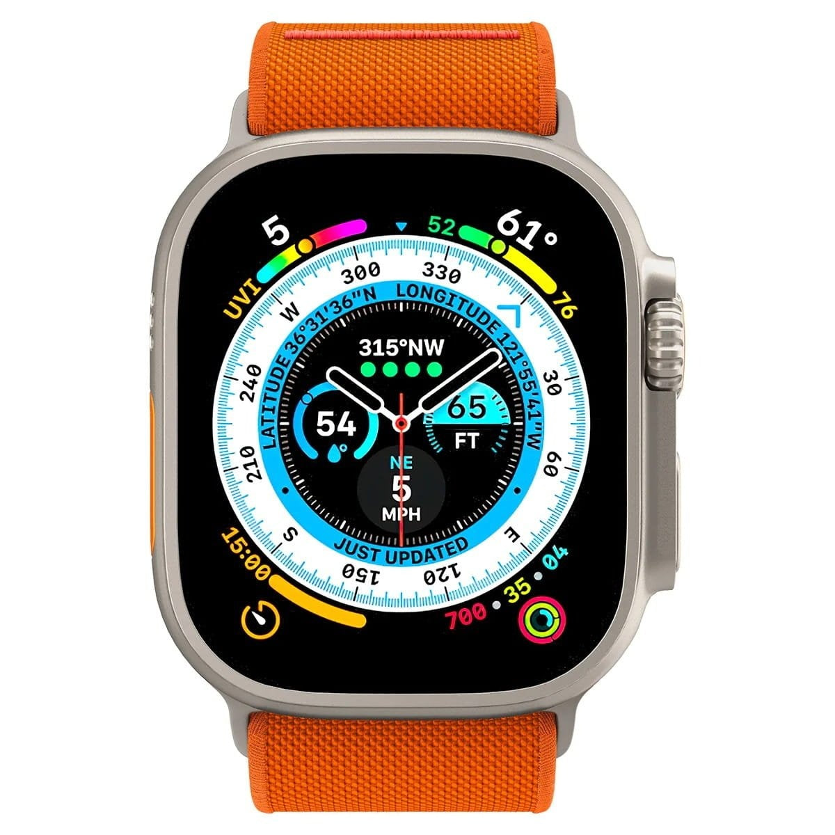 Spigen Apple Watch Lite Ultra Strap (Orange)