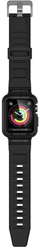 Spigen Apple Watch Rugged Armor Pro Strap (Black)