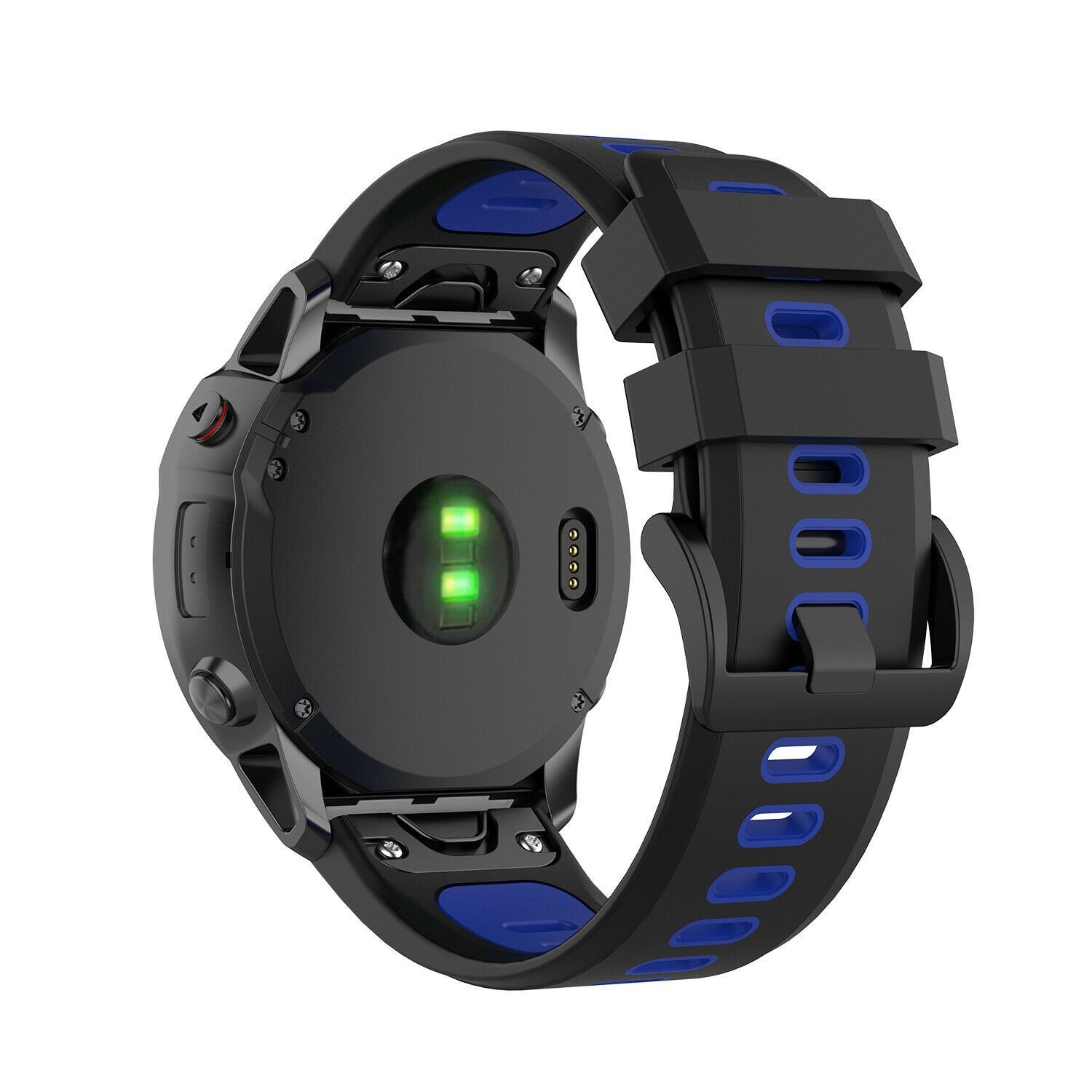 Garmin Tactix 7 Pro Sport Buckle Strap (Black/Blue)