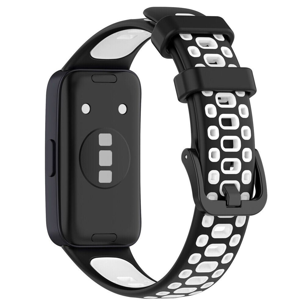 Huawei Band 10 Sport Strap (Black/White)