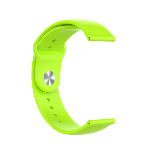 Fossil Gen 4 Explorist (HR) Sport Strap (Light Green)