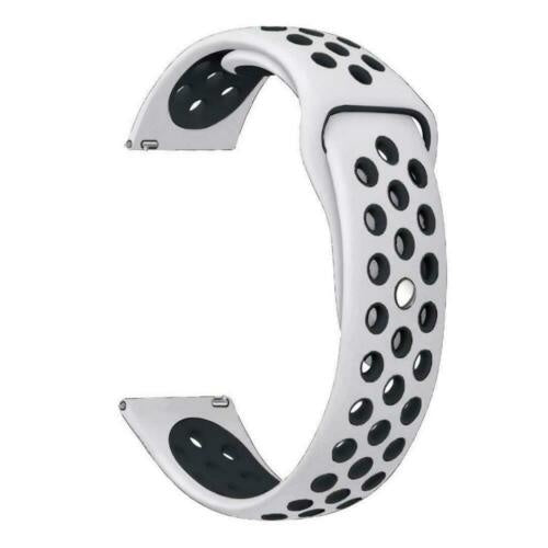 ICE Smart TKS Rectangular 1.41 Sport Strap (White/Black)
