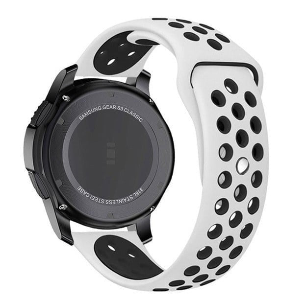 Suunto 9 Peak Pro Sport Strap (White/Black)