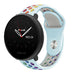 Polar Ignite 2 Sport Strap (Light Blue/Rainbow)