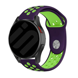 Suunto 9 Peak Pro Sport Strap (Purple/Green)