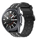 Samsung Galaxy Watch 3 45mm Silicone Strap Tough (Black/White)