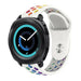 Samsung Gear Sport Sport Straps (White/Rainbow)