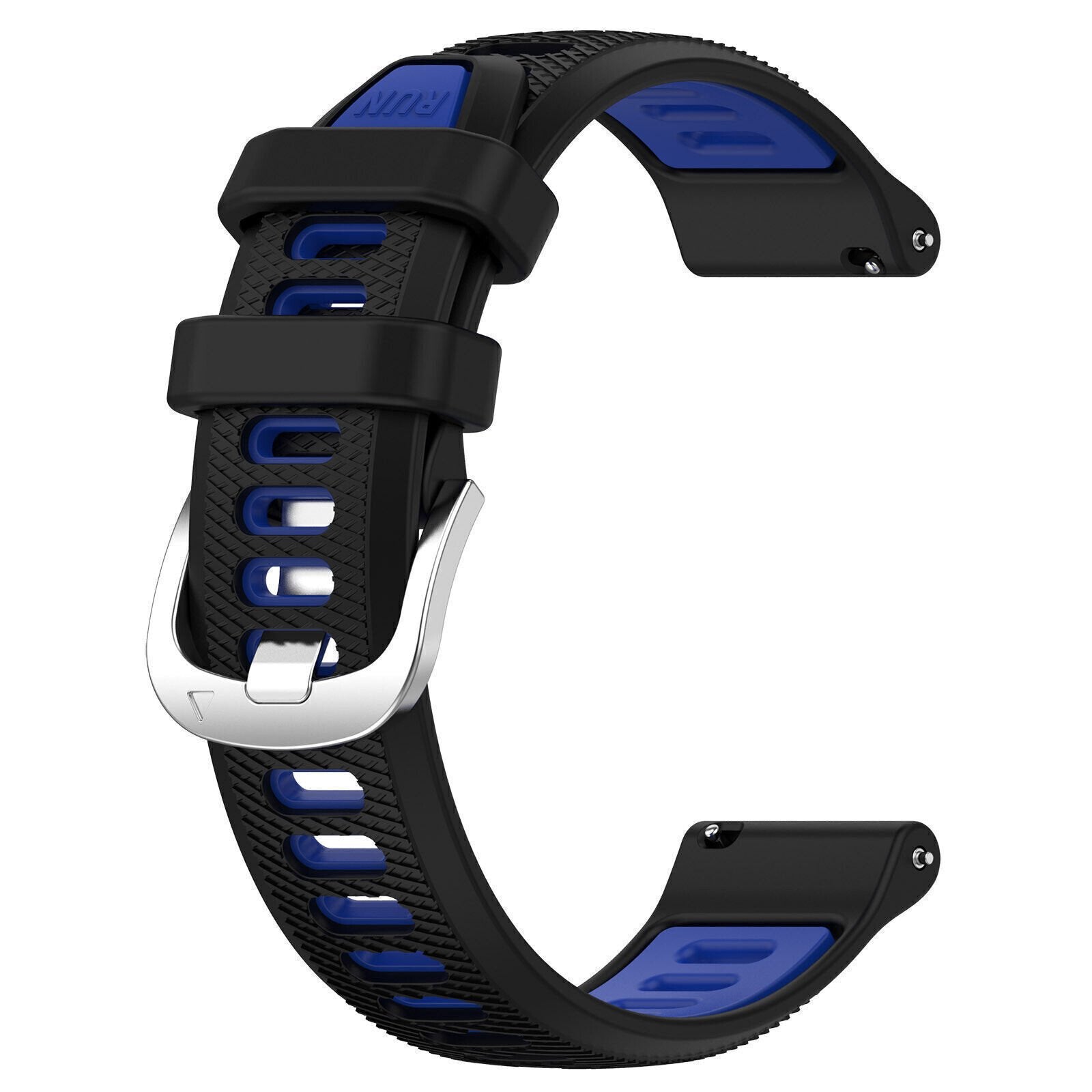 Coros Pace Pro Sport Strap with Buckle (Black/Blue)