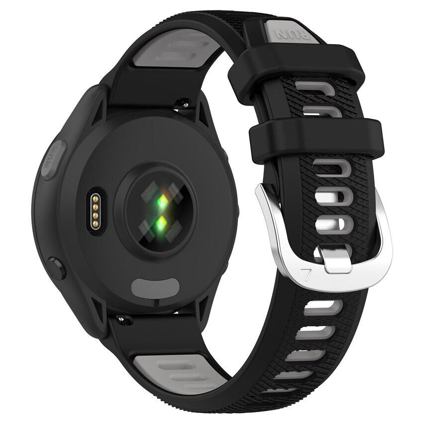 Garmin  Forerunner 645 Sport Buckle Strap (Black/Grey)