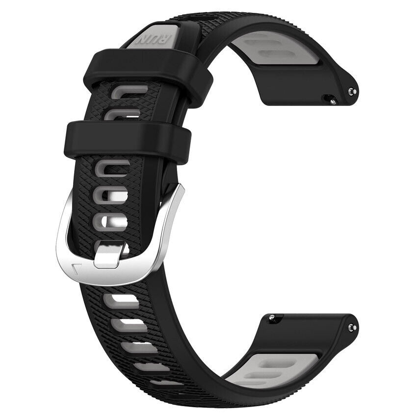 Garmin Vivomove Trend Sport Buckle Strap (Black/Grey)