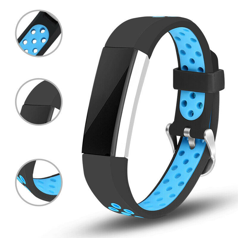 Fitbit Alta (HR) Sport Strap (Black/Blue)