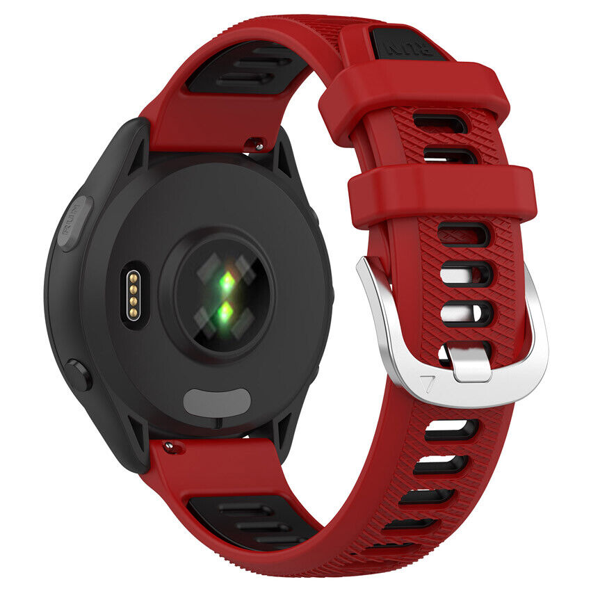 Garmin Forerunner 570 - 47mm Sport Buckle Strap (Red/Black)