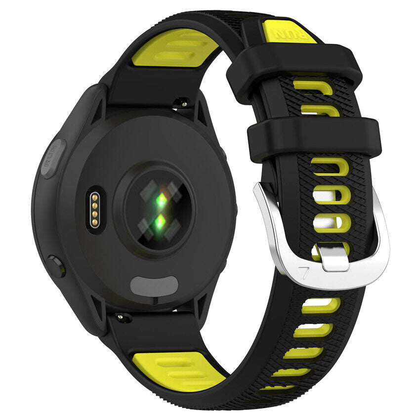 Garmin Forerunner 570 - 47mm Sport Buckle Strap (Black/Yellow)