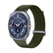 Samsung Galaxy Watch Ultra Nylon Air Strap (Dark Green)