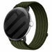 Google Pixel Watch 5 - 45mm Ultra Thin Nylon Strap (Dark Green)