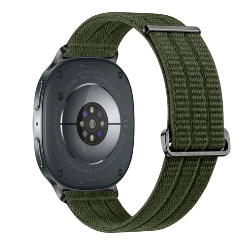Samsung Galaxy Watch 8 - 40mm Nylon Air Strap (Dark Green)
