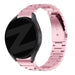 Bandz Samsung Galaxy Watch 7 - 44mm Steel Strap 'Classic' (Pink)