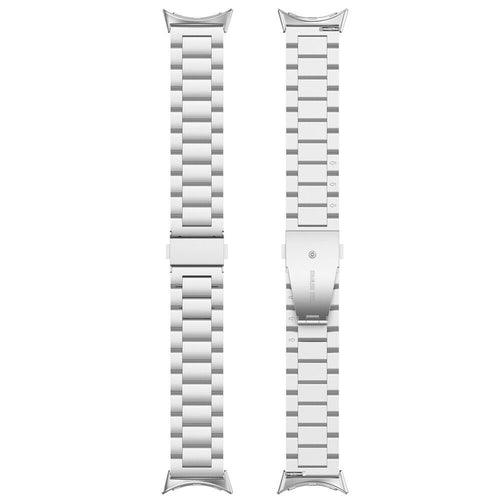 Google Pixel Watch 4 - 41mm Steel Strap (Silver)
