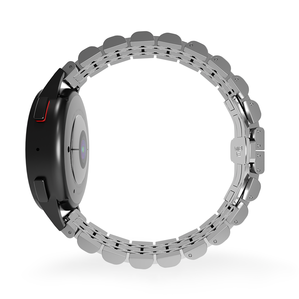 Amazfit GTR Steel Link Strap Duo (Silver)