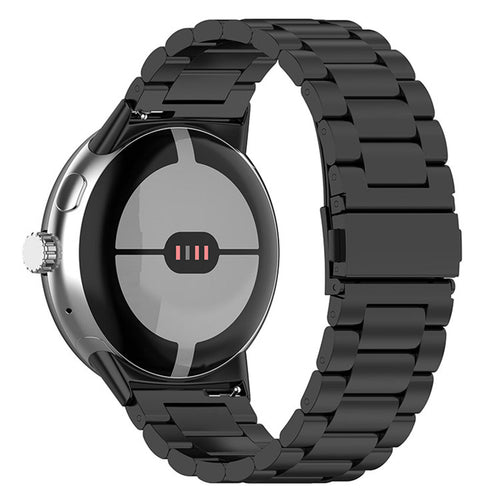 Google Pixel Watch 4 - 41mm Steel Strap (Black)