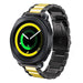 Samsung Gear Sport Steel Strap (Black/Gold)