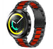 Samsung Gear Sport Steel Strap (Black/Red)