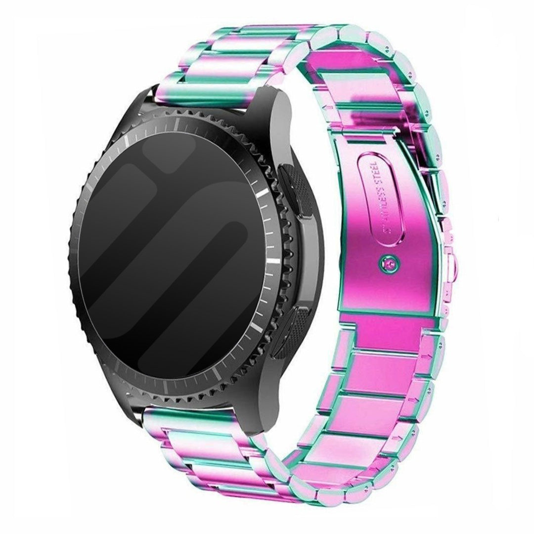 Garmin Vivoactive 3 Steel Strap (Pearlescent)