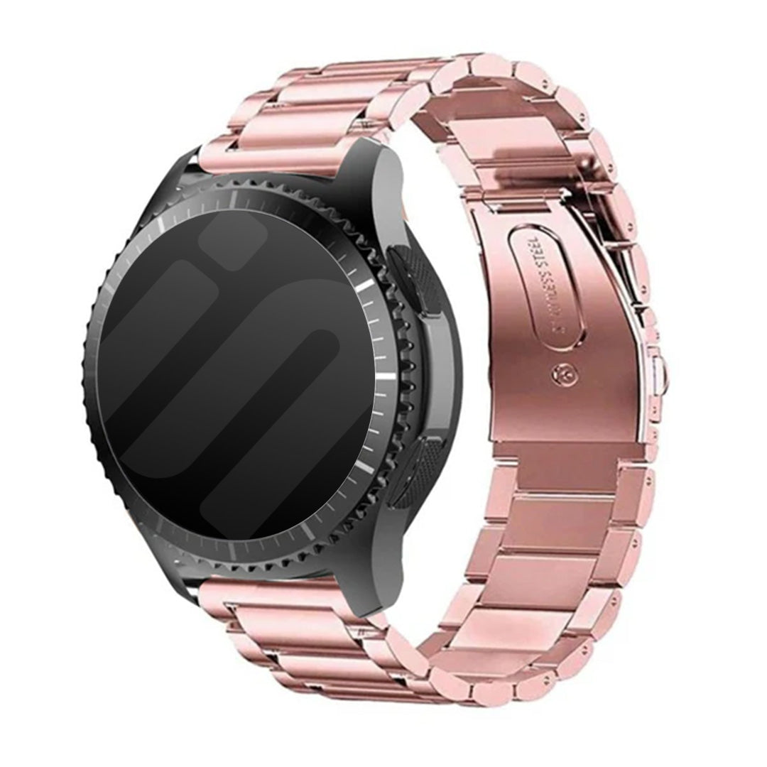 Garmin Vivoactive 3 Steel Strap (Pink)