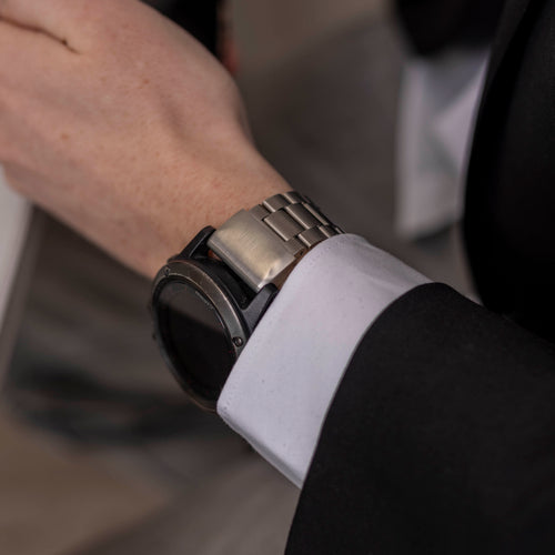 Garmin Epix Pro (Gen 2) 51mm Steel Strap (Silver)