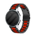Garmin Venu 3 Steel Strap (Black/rood)