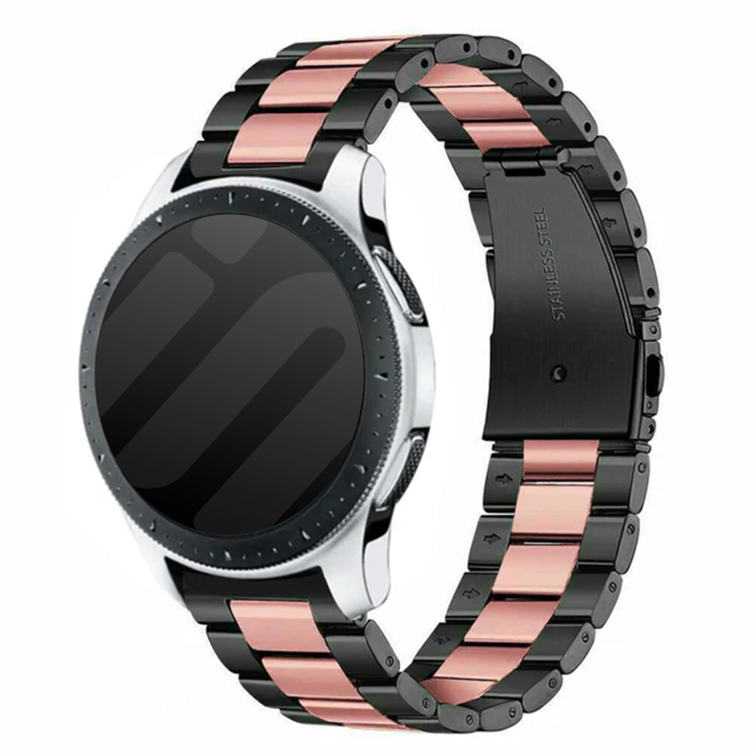 Garmin Vivoactive 3 Steel Strap (Black/Pink)