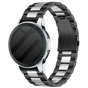 Amazfit Bip U (Pro) Steel Strap (Black/Silver)