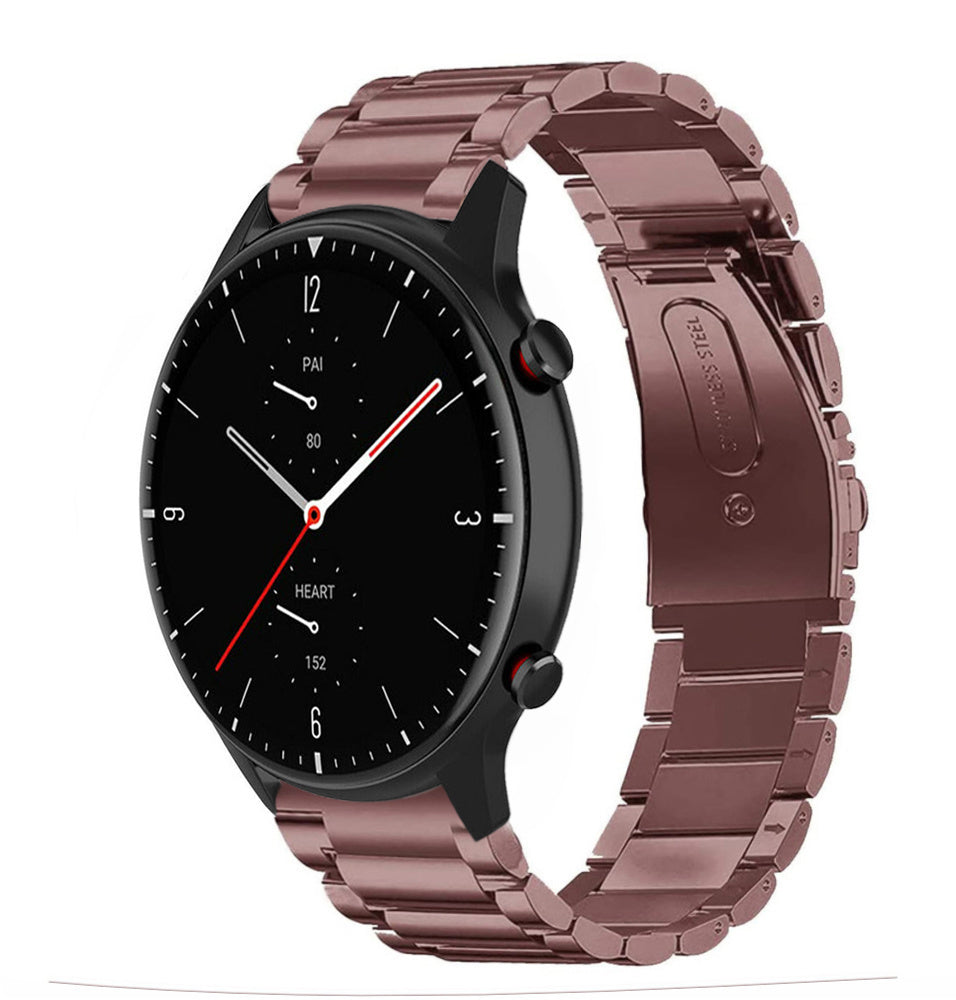 Amazfit Gtr2 Uhr Amazfit GTR Steel Strap (Bronze Gold)