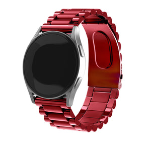 Garmin Approach S12 Steel Strap (Wine Red)
