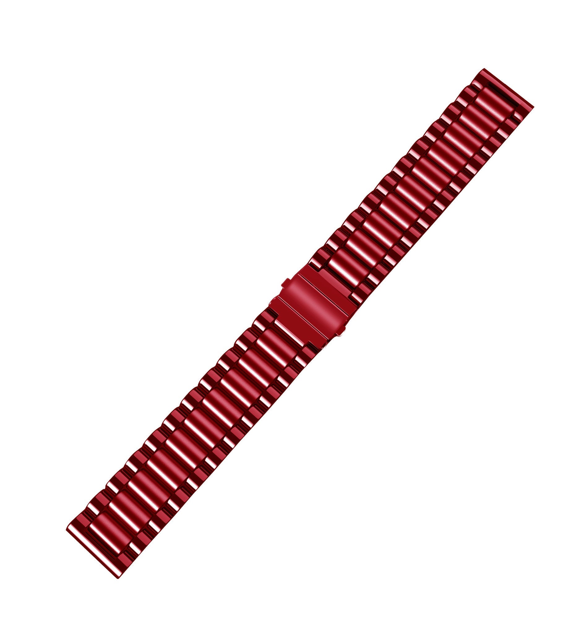 Garmin Forerunner 165 Steel Strap (Wine Red)