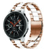 Samsung Galaxy Watch 46mm Steel Strap (Rose Gold/White)