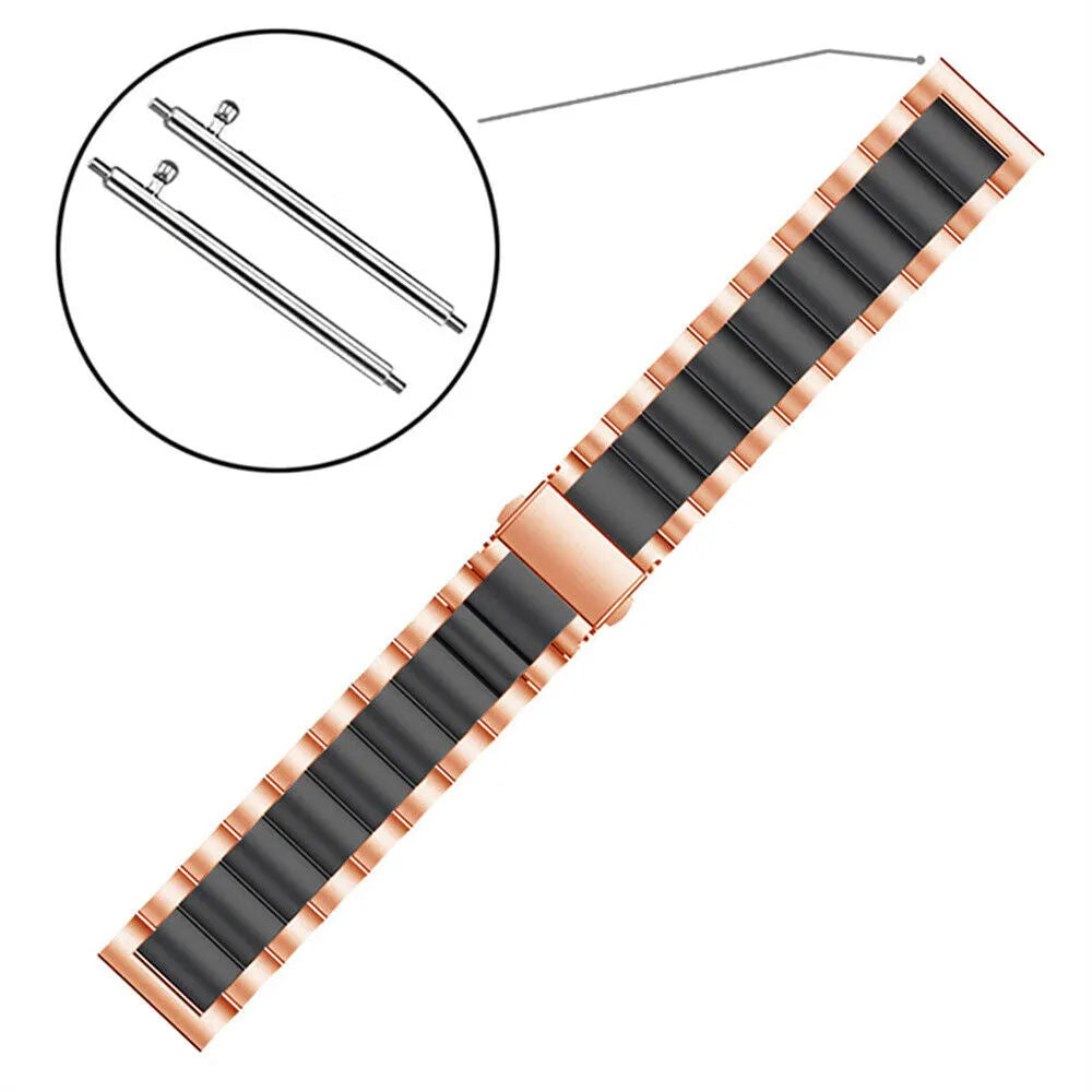 Oppo Watch S Steel Strap (Rose Gold/Black)