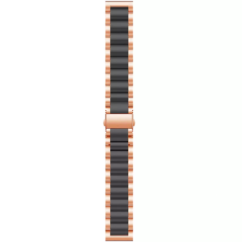 Coros Pace 3 Steel Strap (Rose Gold/Black)