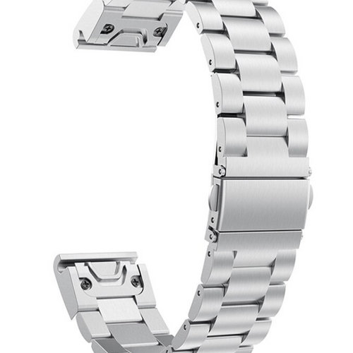 Garmin Descent Mk2S Steel Strap (Silver)