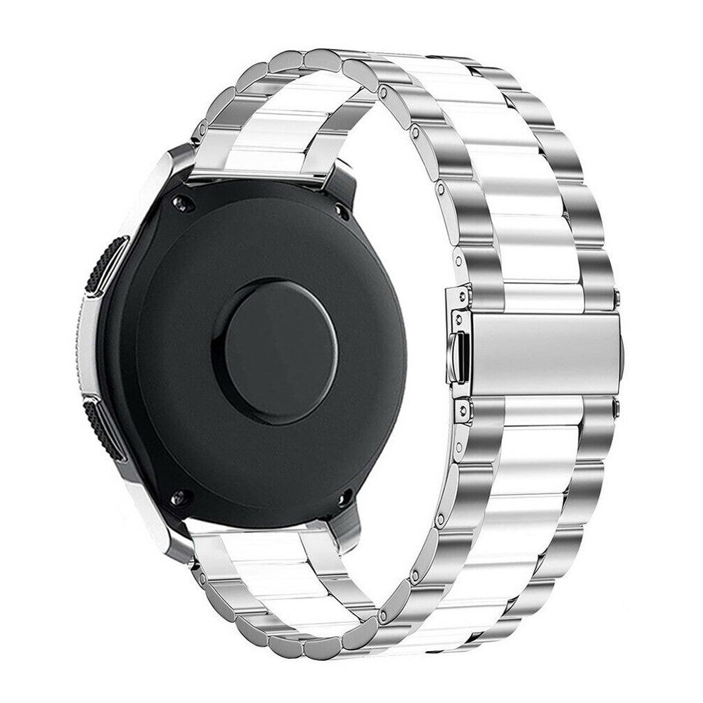 Withings Steel HR Sport Steel Strap (Silver/White)