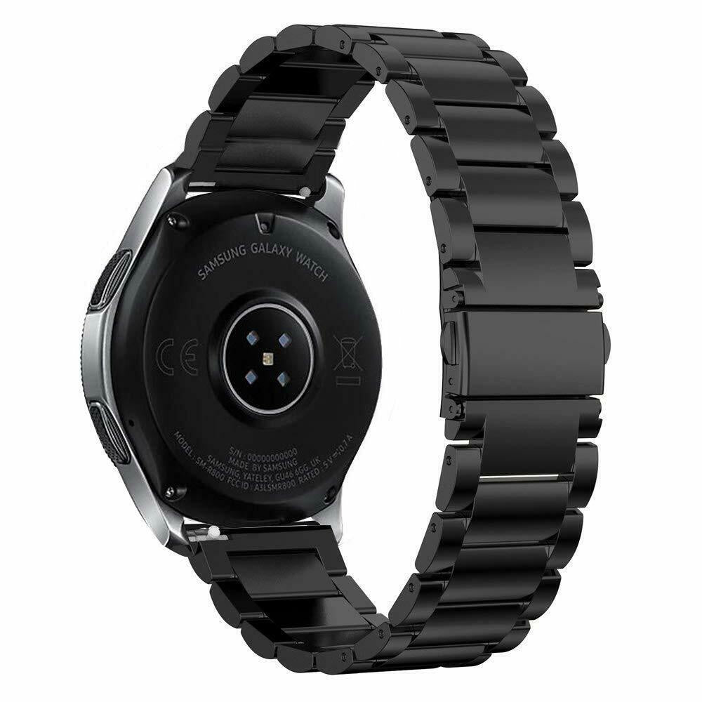 Garmin Forerunner 255 Steel Strap (Black)