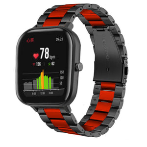 stalen-band-zwart-rood