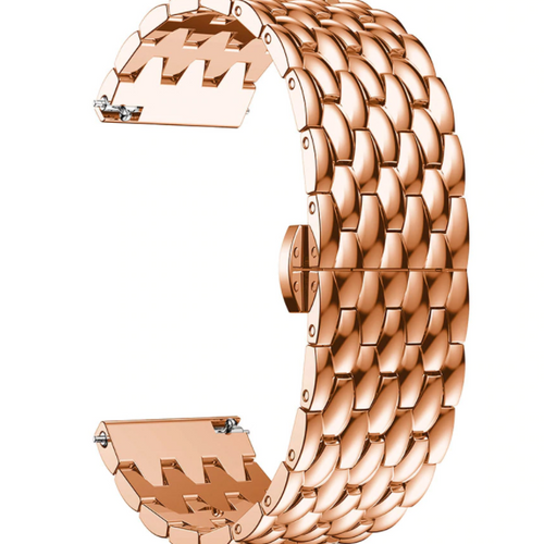 Amazfit Bip U (Pro) Steel Dragon Strap (Rose Gold)
