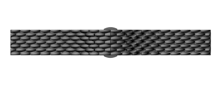 Coros Pace 3 Dragon Steel Strap (Black)